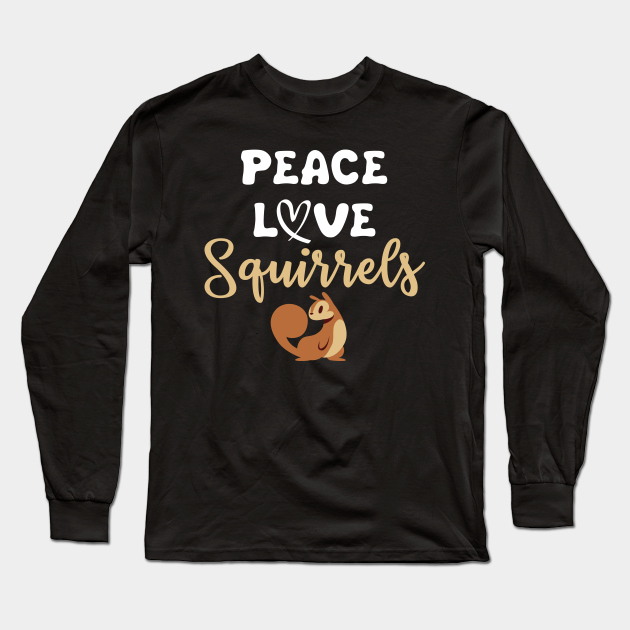 squirrels for peace t shirt